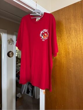 Pirate Joe Aruba Red Graphic Short-Sleeve Men’s T-Shirt